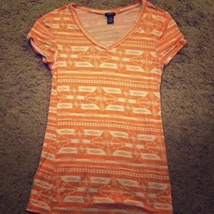 V-Neck Tribal style Tee